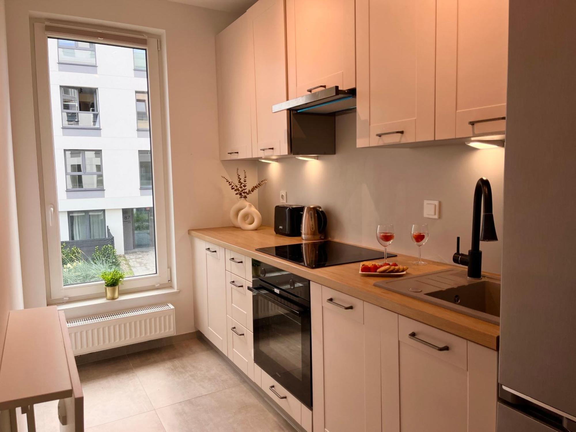 Ina Rent - Przystan Letnica Appartement Gdańsk Buitenkant foto