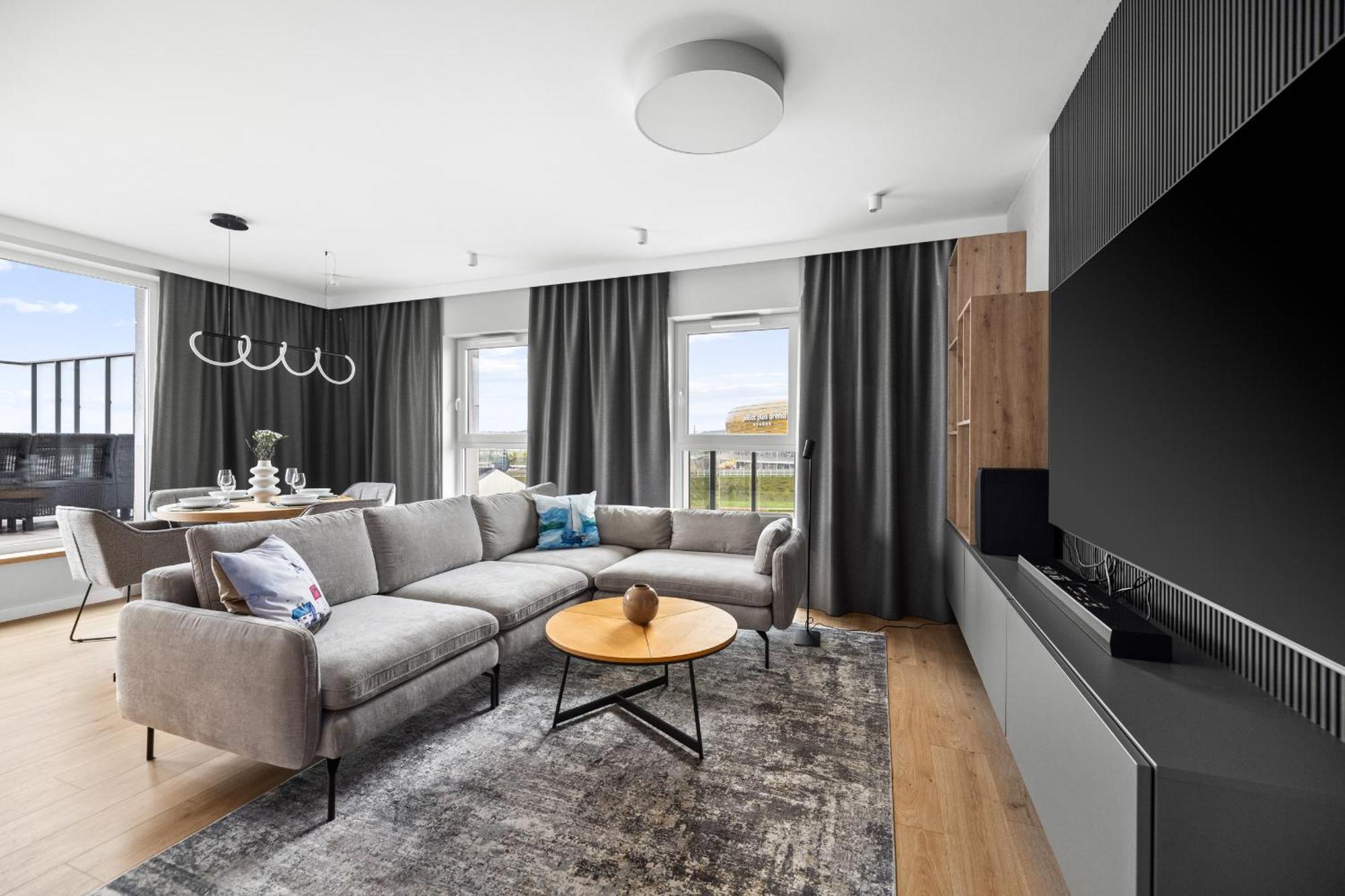 Ina Rent - Przystan Letnica Appartement Gdańsk Buitenkant foto
